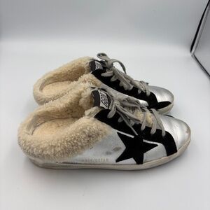 Golden Goose Super Star Shearling Lined Sneakers